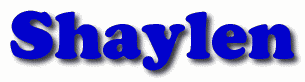 Shaylen First Name
