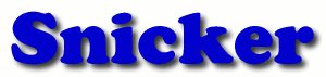 Snicker First Name