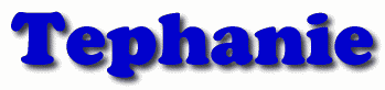 Tephanie First Name