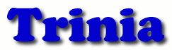 Trinia First Name
