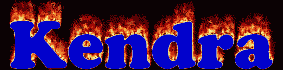 Kendra First Name