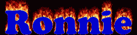 Ronnie First Name