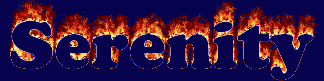 Serenity First Name