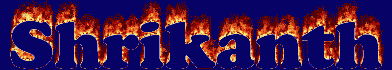Shrikanth First Name