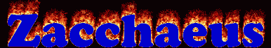 Zacchaeus First Name