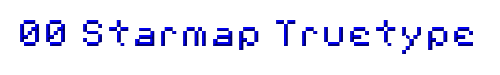 00 Starmap Truetype 