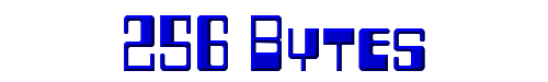 Click to use 256 Bytes 256 Bytes