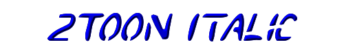 2Toon Italic 