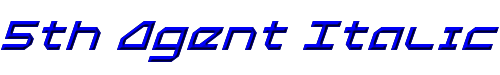 5th Agent Italic 