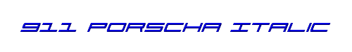911 Porscha Italic 