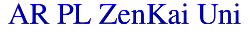 AR PL ZenKai Uni 