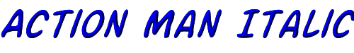 Action Man Italic 