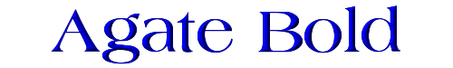 Agate Bold 