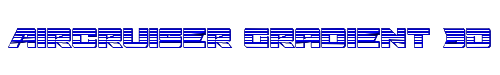 Aircruiser Gradient 3D 