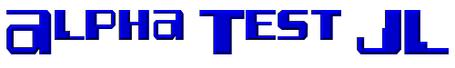 Click to use Alpha Test JL Alpha Test JL