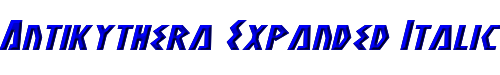 Antikythera Expanded Italic 