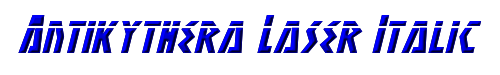Antikythera Laser Italic 