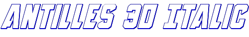 Antilles 3D Italic 