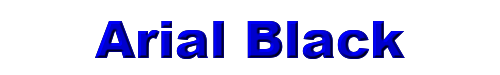 Arial Black 