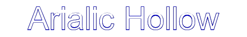 Click to use Arialic Hollow Arialic Hollow