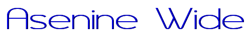Asenine Wide 