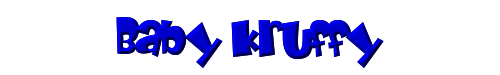 Click to use Baby Kruffy Baby Kruffy