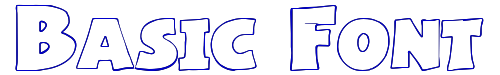 Basic Font 