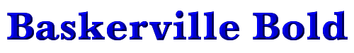Baskerville Bold 