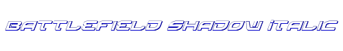 Battlefield Shadow Italic 