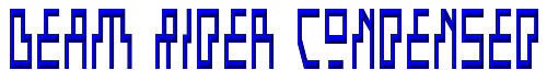 Beam Rider Condensed 