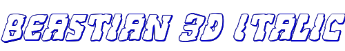 Beastian 3D Italic 