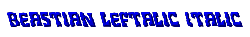 Beastian Leftalic Italic 