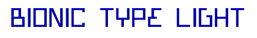 Bionic Type Light 
