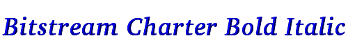 Bitstream Charter Bold Italic 