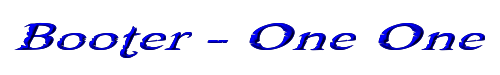 Click to use Booter - One One Booter - One One