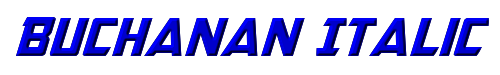 Buchanan Italic 