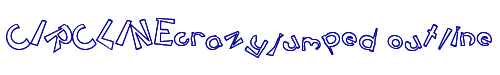 CIRCLINEcrazyjumped outline 