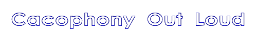 Cacophony Out Loud 