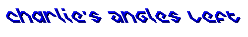 Charlie's Angles Left 
