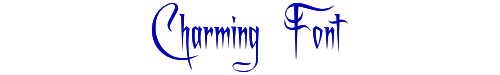 Click to use Charming Font Charming Font