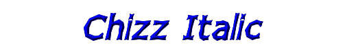 Chizz Italic 