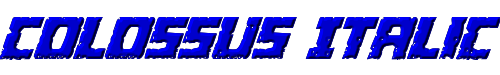 Colossus Italic 