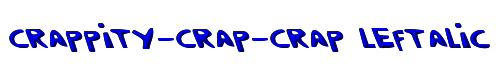 Crappity-Crap-Crap Leftalic 