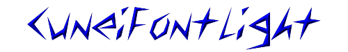 CuneiFontLight 