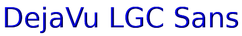 DejaVu LGC Sans 