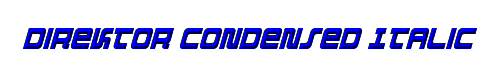 Direktor Condensed Italic 