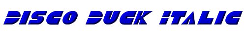 Disco Duck Italic 