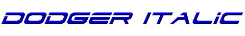 Dodger Italic 