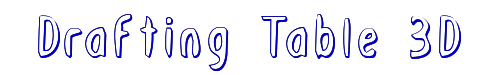 Drafting Table 3D 