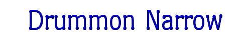 Click to use Drummon Narrow Drummon Narrow